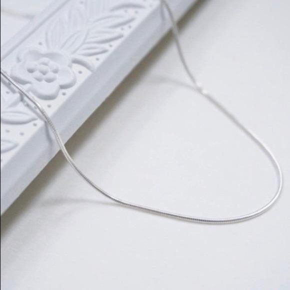 NEW 925 STERLING SILVER NECKLACE, NICE NECKLACE, CUTE NECKLACE - Picture 2 of 5
